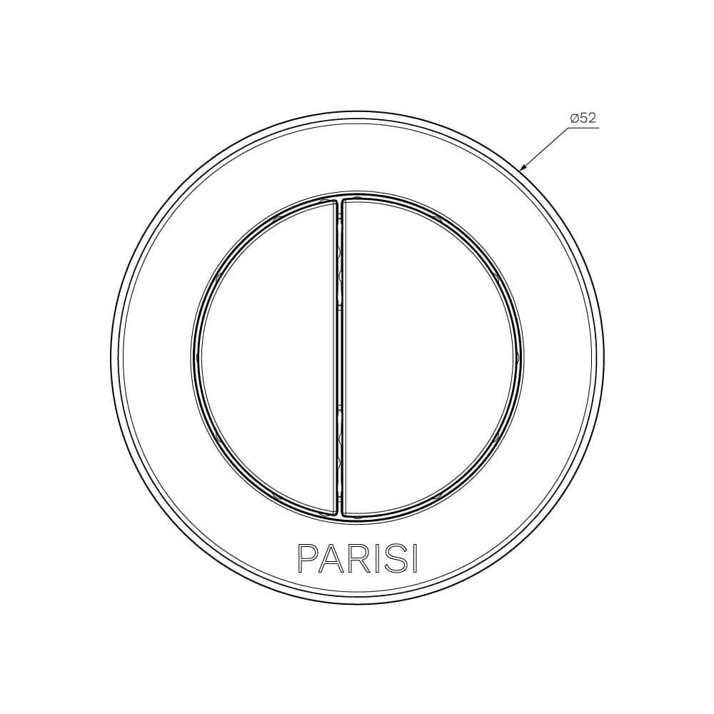 Parisi Actuator For Toilet PARISI Suite Cisterns - White - Image 2