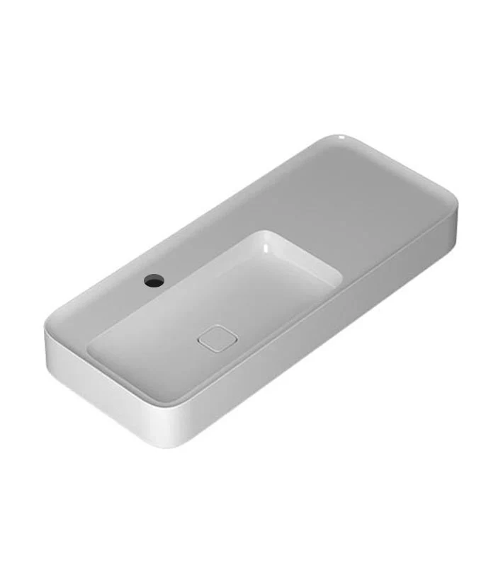 Parisi Cameo 1200 x 500 Wall Basin - White Gloss