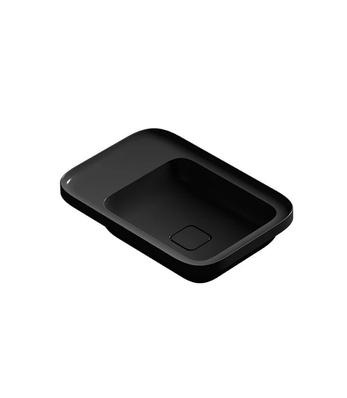 Parisi Cameo 550 x 380 Inset Basin - Gloss Black