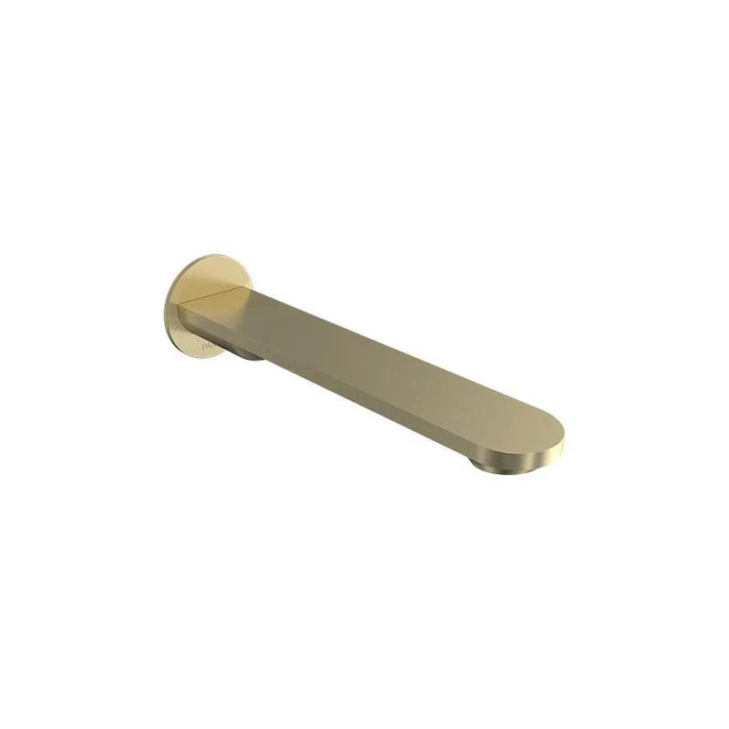 Parisi Elli II Wall Spout 190mm - Brushed Brass