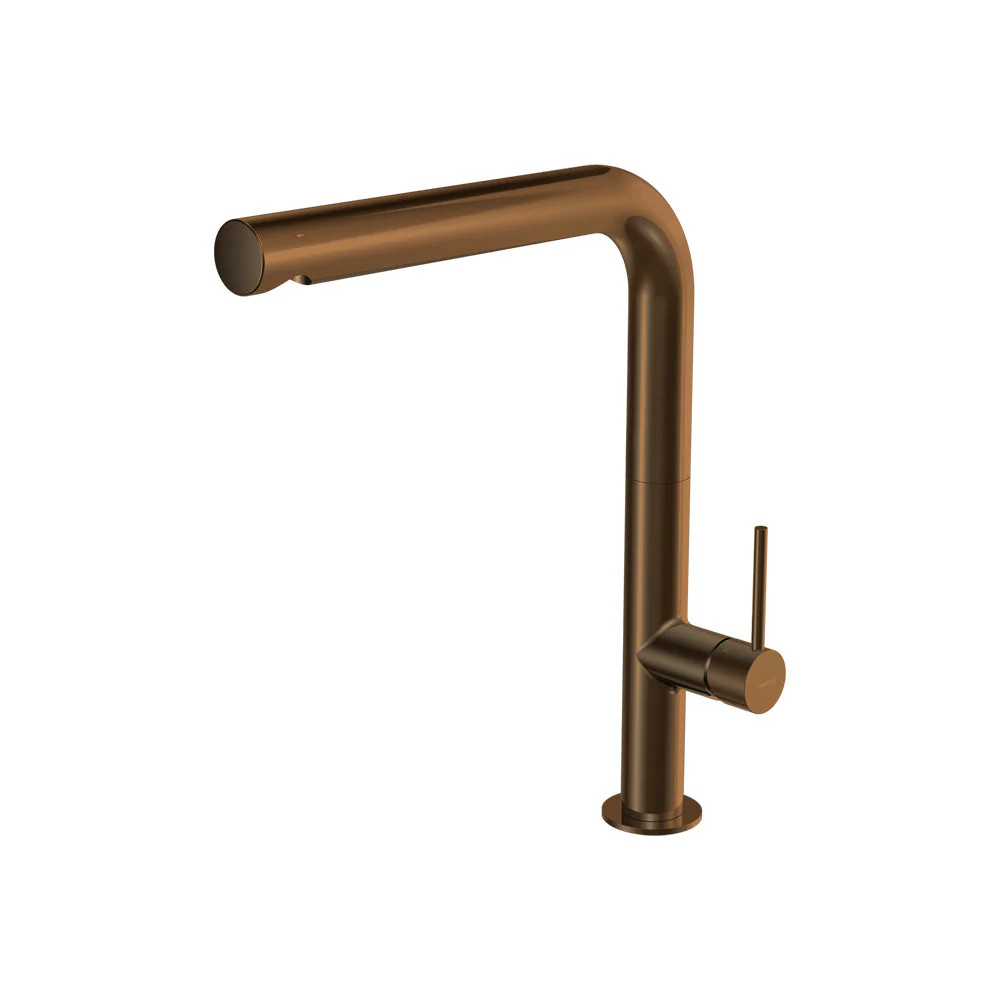 Parisi Envy 30 Kitchen Mixer with Straight Spout - Matt Bronze