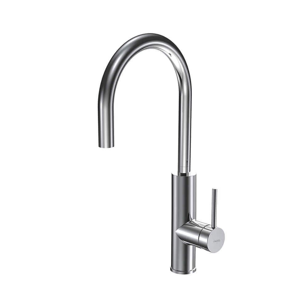 Parisi Envy II Kitchen Mixer with Round Spout - Chrome