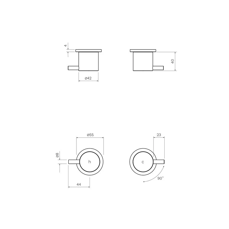 Parisi Envy II Top Assemblies Only - Chrome - Image 2