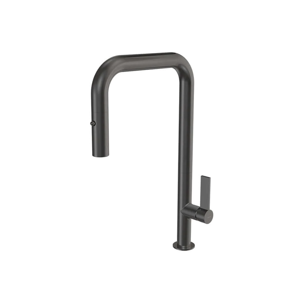 Parisi Ergo 30 Kitchen Mixer with Square Spout and Pull Out Spout - Fucile