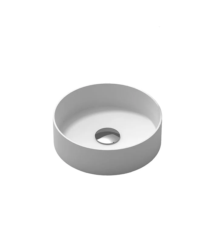Parisi Fino Round Solid Surface 38 Wash Basin