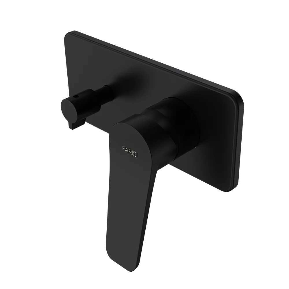 Parisi Float Wall Mixer with 2-Way Diverter - Matt Black