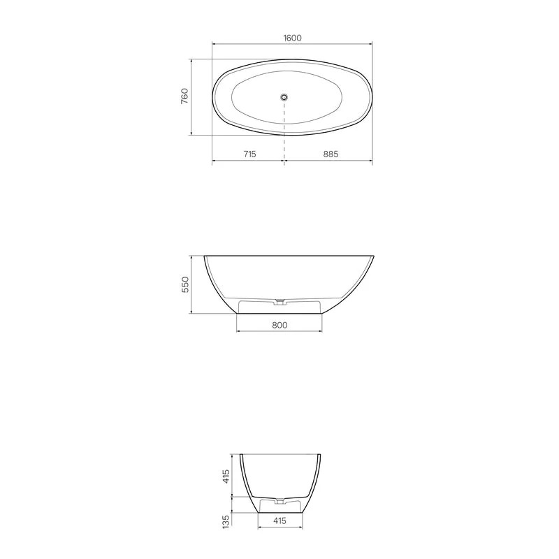 Parisi Isola Freestanding Bath - Image 3