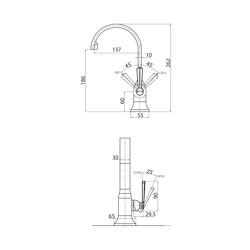 Parisi Jazz Basin Mixer - Image 2