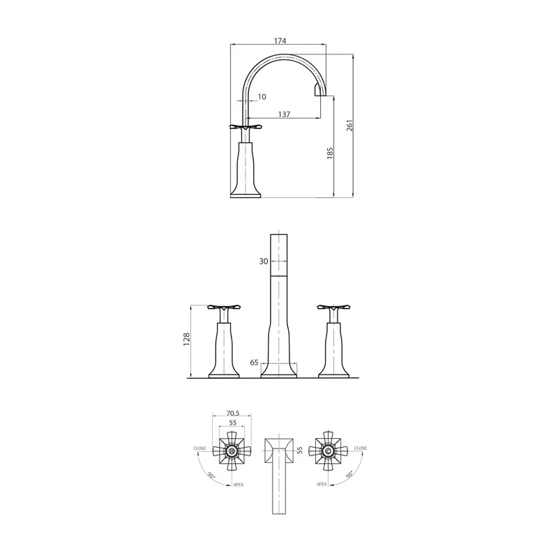 Parisi Jazz Basin Set with Spout - Image 2
