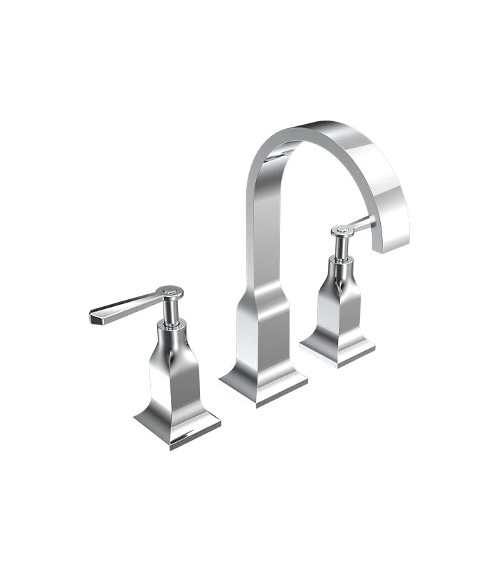Parisi Jazz Lever Basin Set with Spout