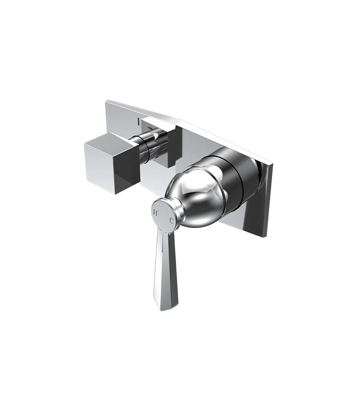 Parisi Jazz Lever Wall Mixer with 3-Way Diverter
