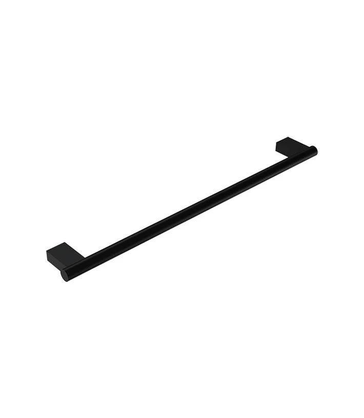 Parisi L'Hotel Single Towel Rail 600mm - Matt Black