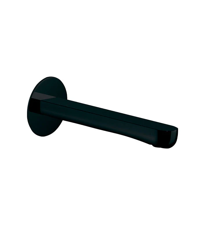 Parisi Linfa II Wall Bath Spout - Matt Black