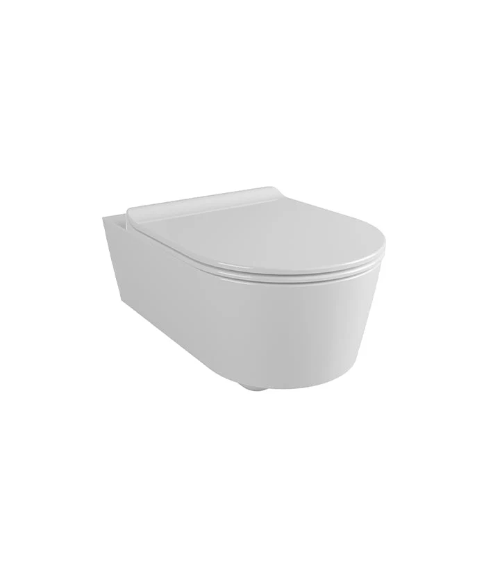 Parisi Link Wall Hung Pan - White Gloss