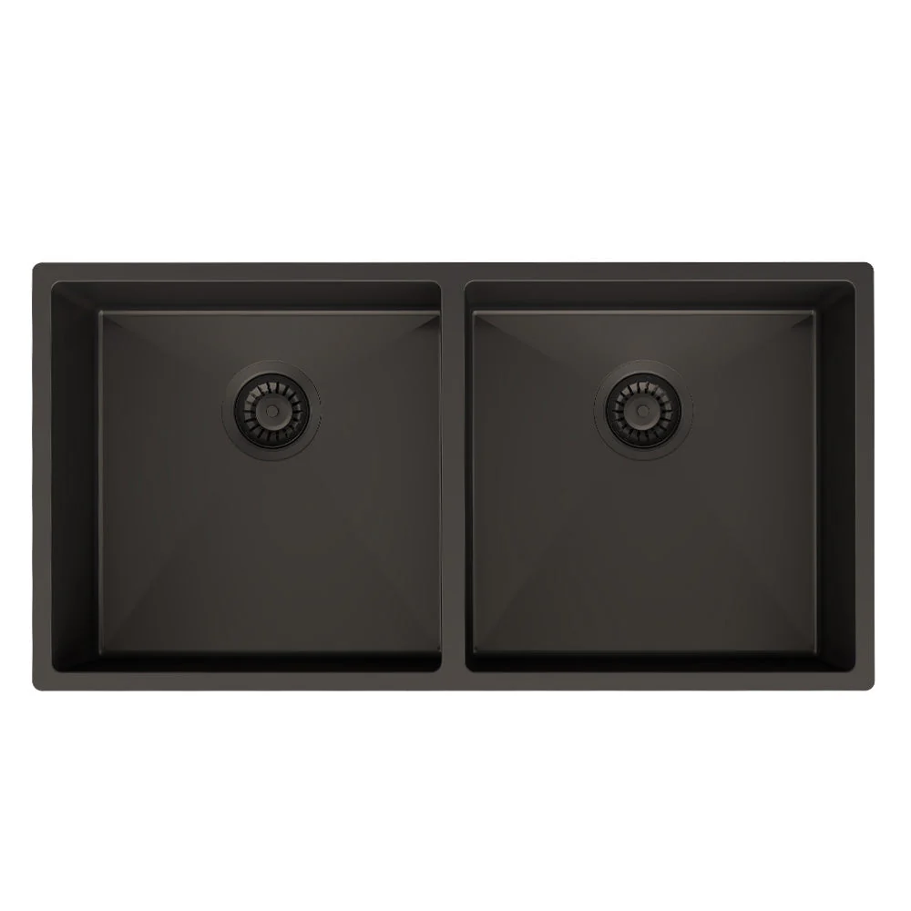 Parisi Quadro Sink Deep Double Bowl 865mm - Fucile