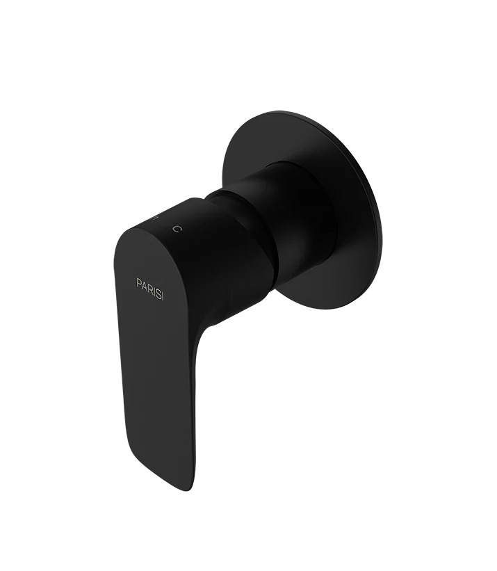 Parisi Slim II Wall Mixer - Matt Black