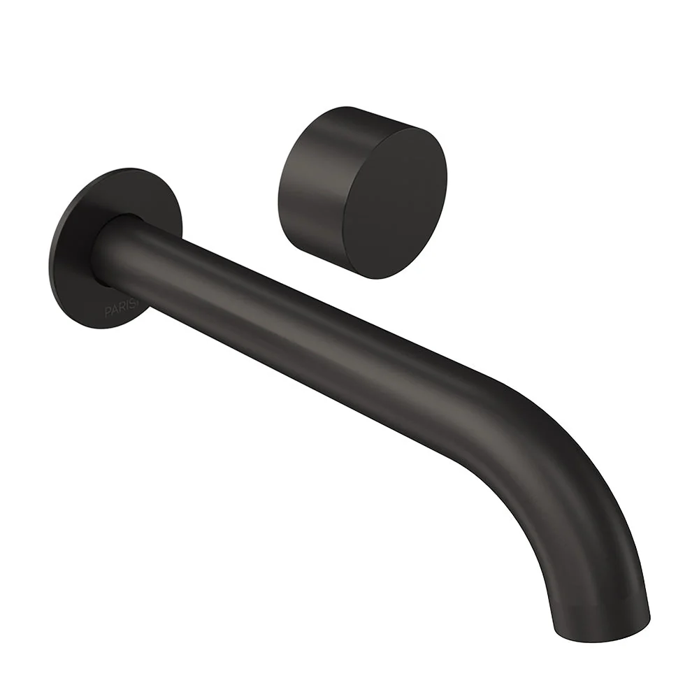 Parisi Stereo Wall Mixer with 190mm Spout (Individual Flanges) - Fucile
