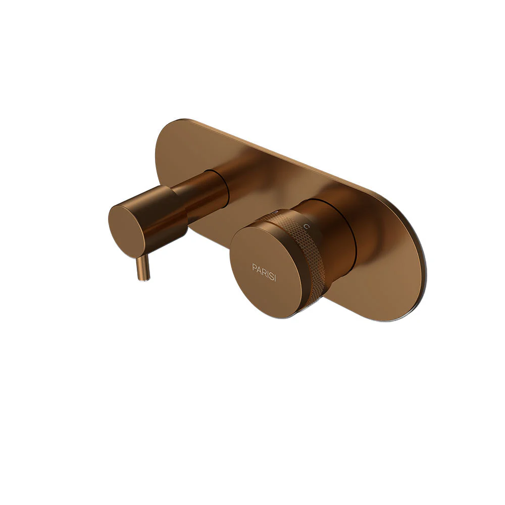 Parisi Todo II Wall Mixer with 3-Way Diverter - Chrome - Image 2