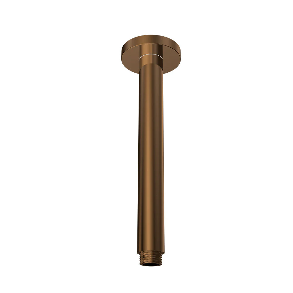 Parisi Tondo Ceiling Shower Arm 200mm - Matt Bronze