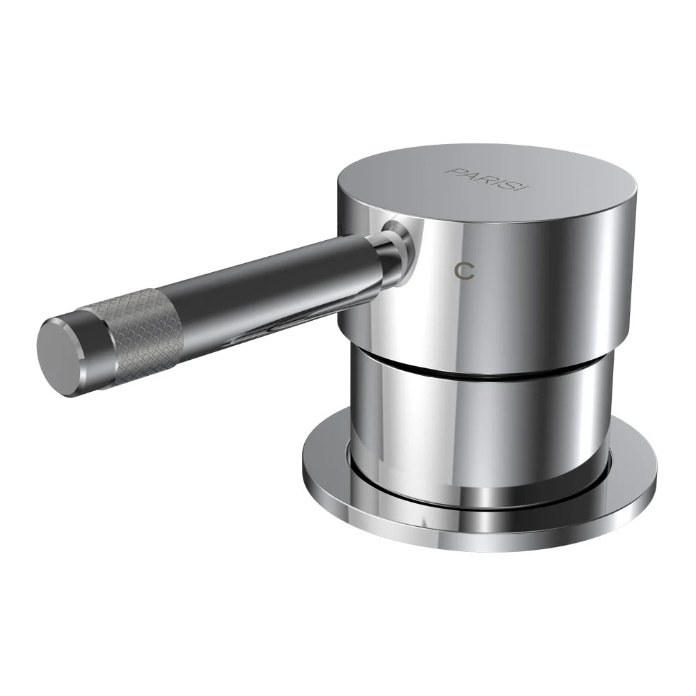 Parisi Tondo II Hob Mixer - Chrome