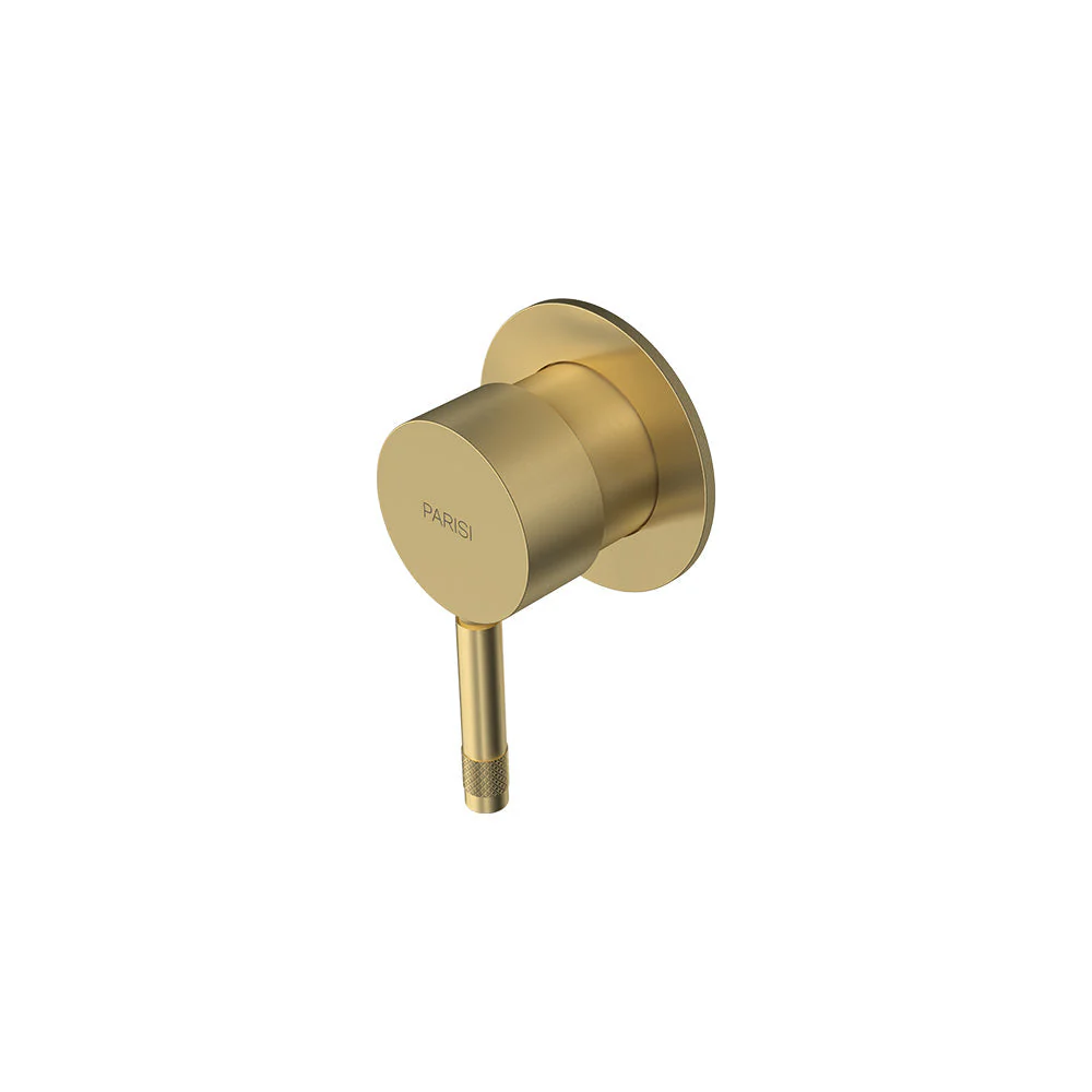Parisi Tondo II Wall Mixer - Brushed Brass