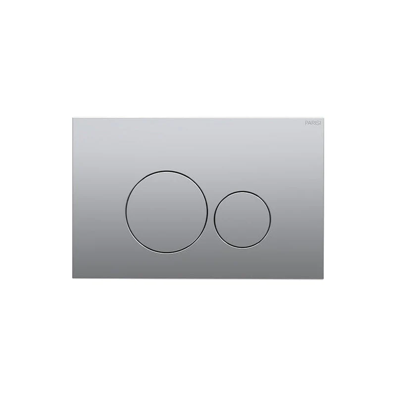 Parisi Tondo Push Panel - Satin Chrome
