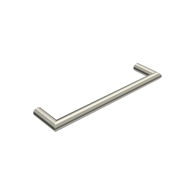Parisi Tondo Single Towel Rail 300mm - Brushed Nickel