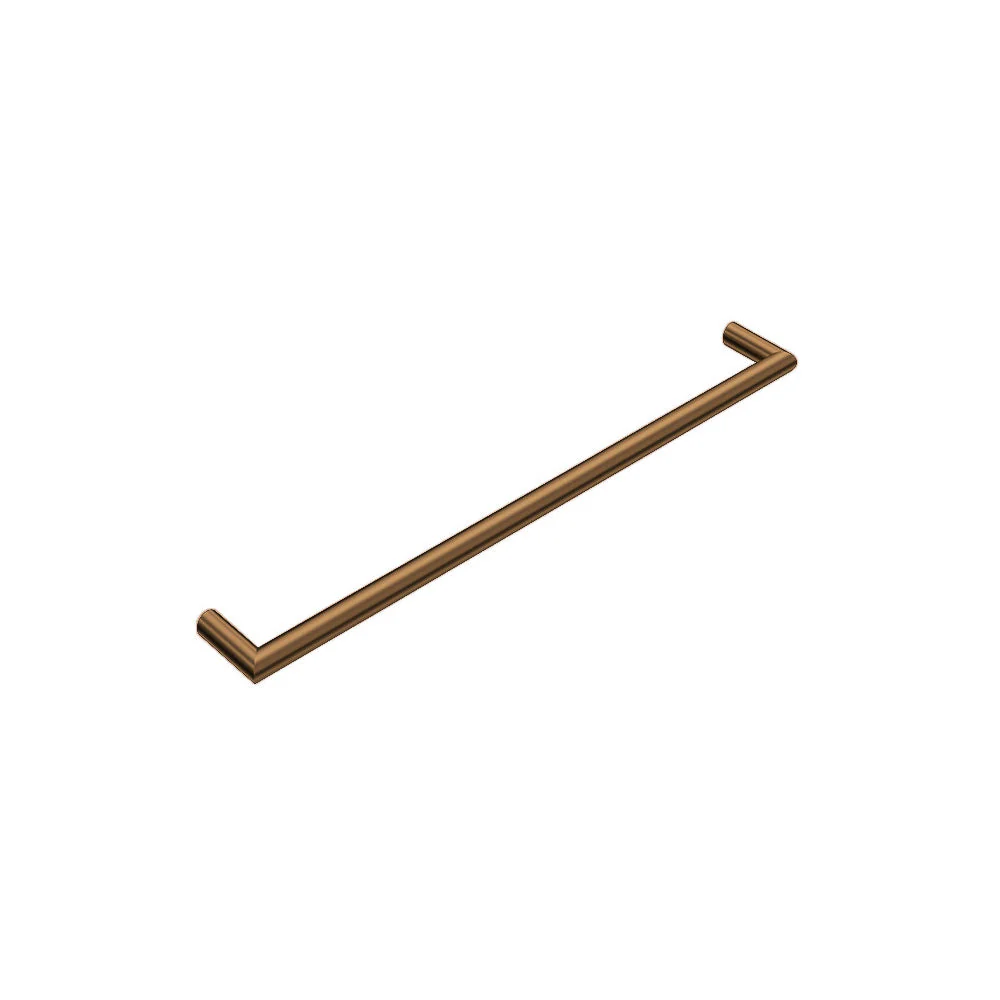 Parisi Tondo Single Towel Rail 600mm - Matt Bronze