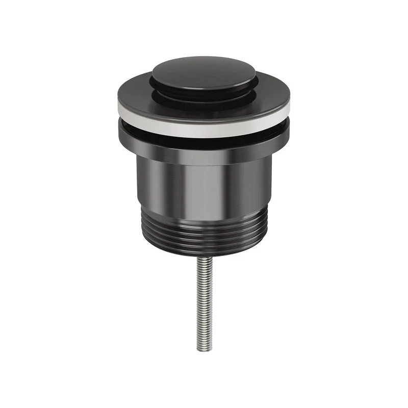 Phoenix 40mm Flat Pop Up Universal Waste - Brushed Carbon