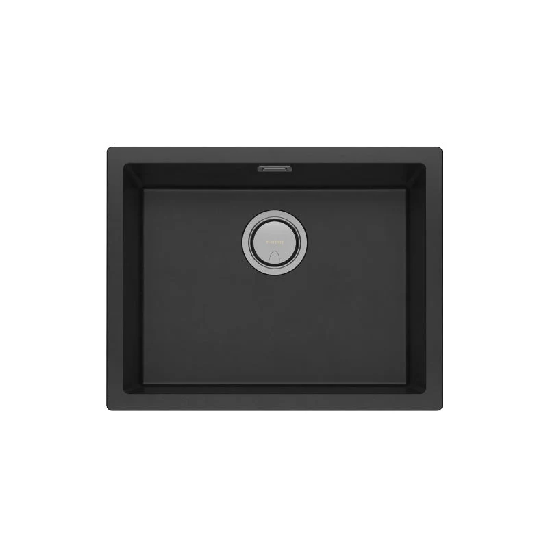 Phoenix 5000 Series Large Single Bowl Kitchen Sink - Black Matte