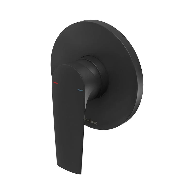 Phoenix Arlo Shower / Wall Mixer Trim Kit Only - Black Matte