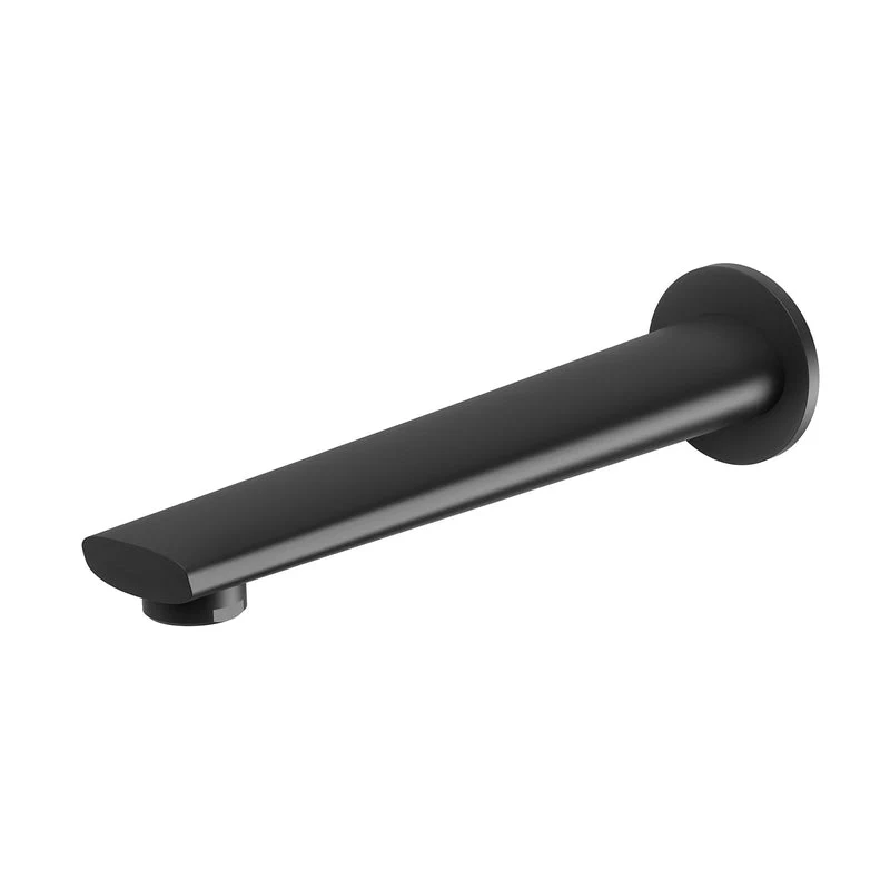 Phoenix Arlo Wall Bath Outlet 200mm - Black Matte