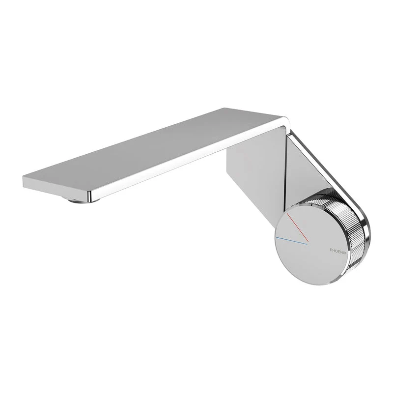 Phoenix Axia Basin / Bath Wall Mixer Set 200mm - Chrome