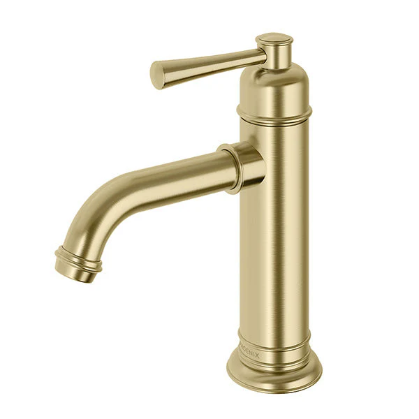 Phoenix Cromford Basin Mixer - Brushed Gold