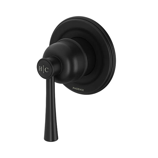 Phoenix Cromford Shower / Wall Mixer - Black Matte