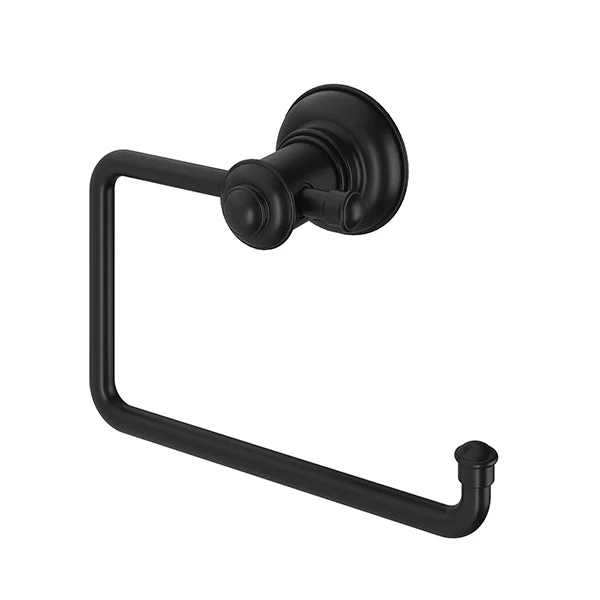 Phoenix Cromford Toilet Roll Holder - Black Matte