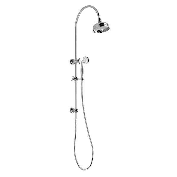 Phoenix Cromford Twin Shower - Chrome