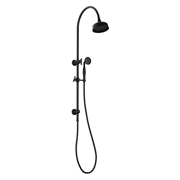 Phoenix Cromford Twin Shower - Black Matte