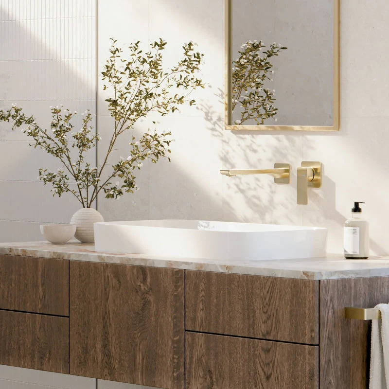 Phoenix Gloss MKII Wall Basin / Bath Outlet 200mm - Chrome - Image 4