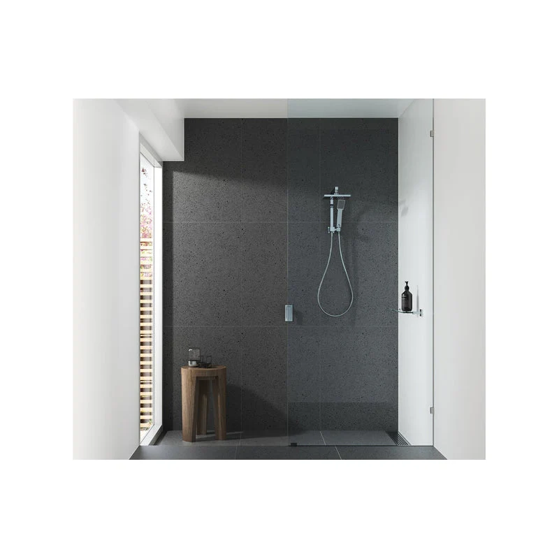 Phoenix Lexi Compact Twin Shower - Brushed Nickel - Image 3