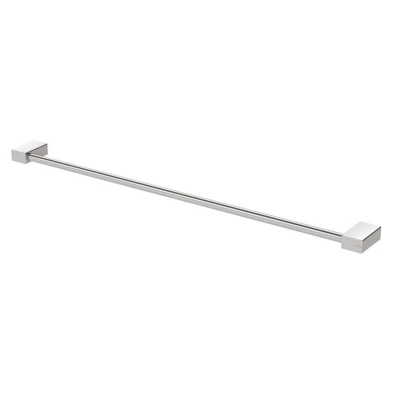 Phoenix Lexi MKII Single Towel Rail 800mm - Brushed Nickel