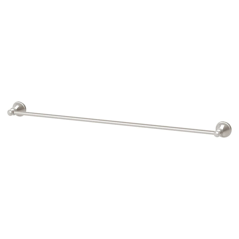 Phoenix Nostalgia Single Towel Rail 760mm - Brushed Nickel