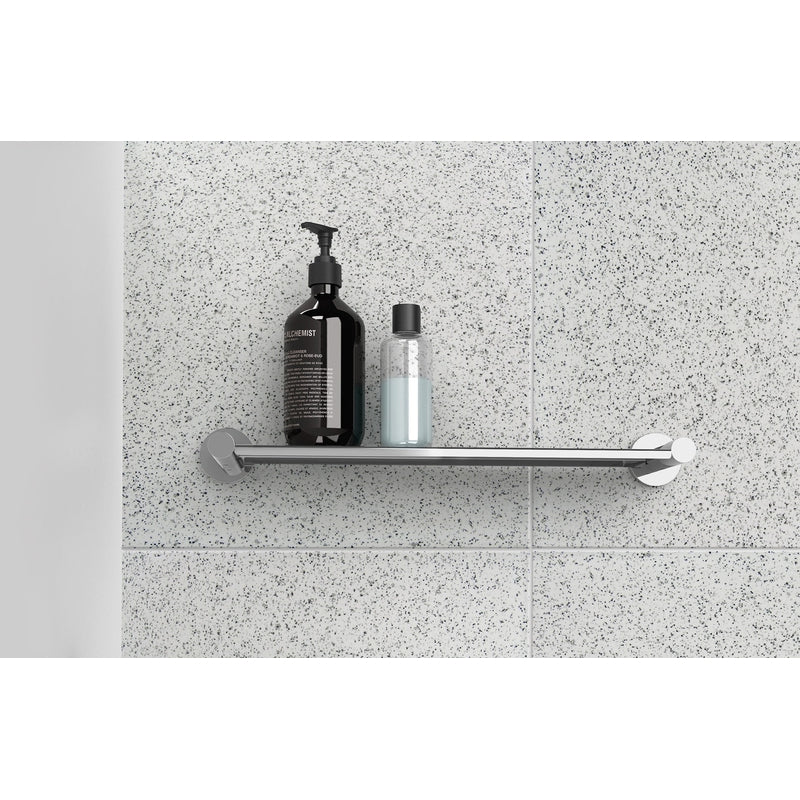 Phoenix Radii Metal Shelf Round Plate - Chrome - Image 3