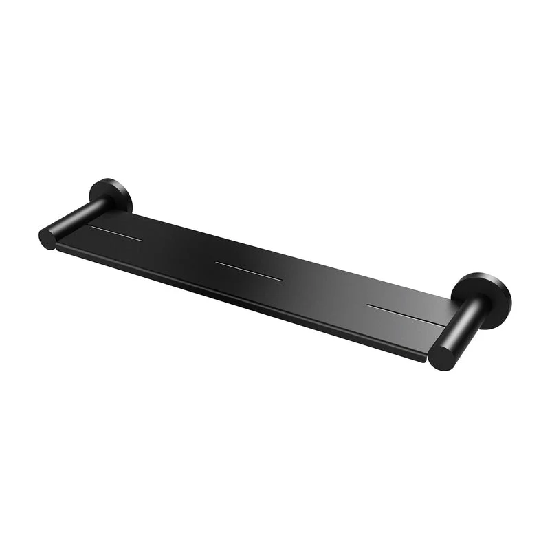 Phoenix Radii Metal Shelf Round Plate - Black Matte