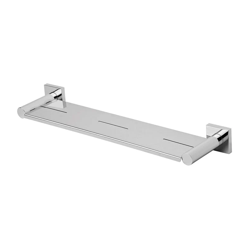 Phoenix Radii Metal Shelf Square Plate - Chrome