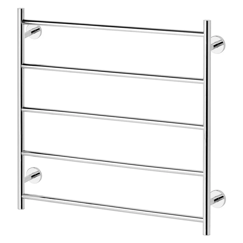 Phoenix Radii Towel Ladder 750 x 740mm Round Plate - Chrome