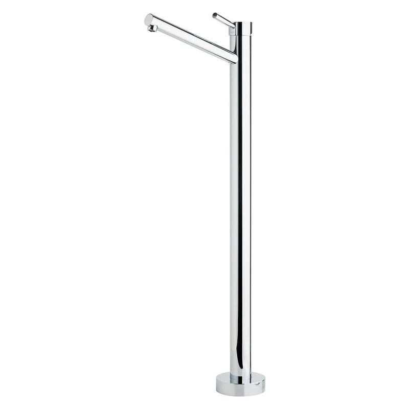 Phoenix Vivid Floor Mounted Bath Mixer - Chrome