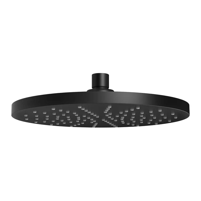 Phoenix Vivid Shower Rose / Shower Head 230mm Round - Black Matte