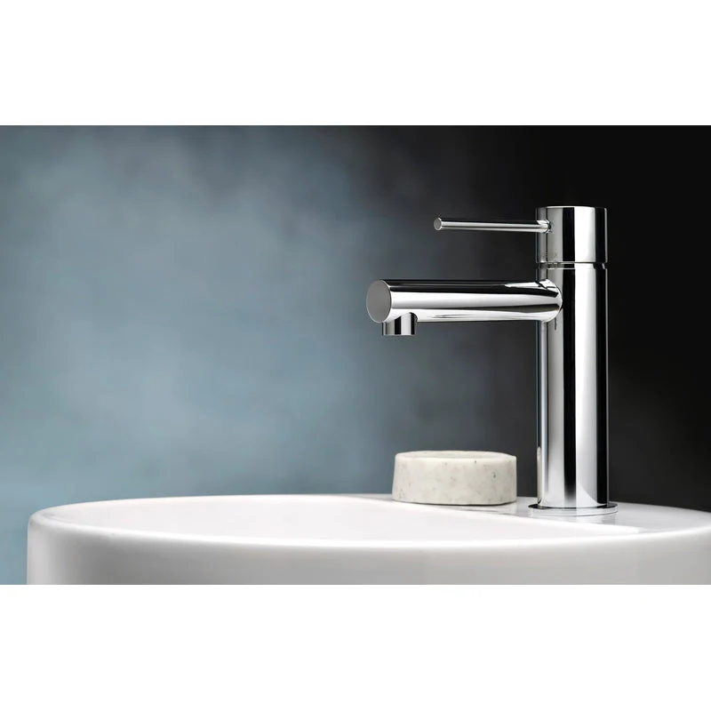 Phoenix Vivid Slimline Basin Mixer Tap - Brushed Carbon - Image 3