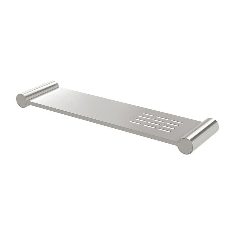 Phoenix Vivid Slimline Metal Shelf - Brushed Nickel